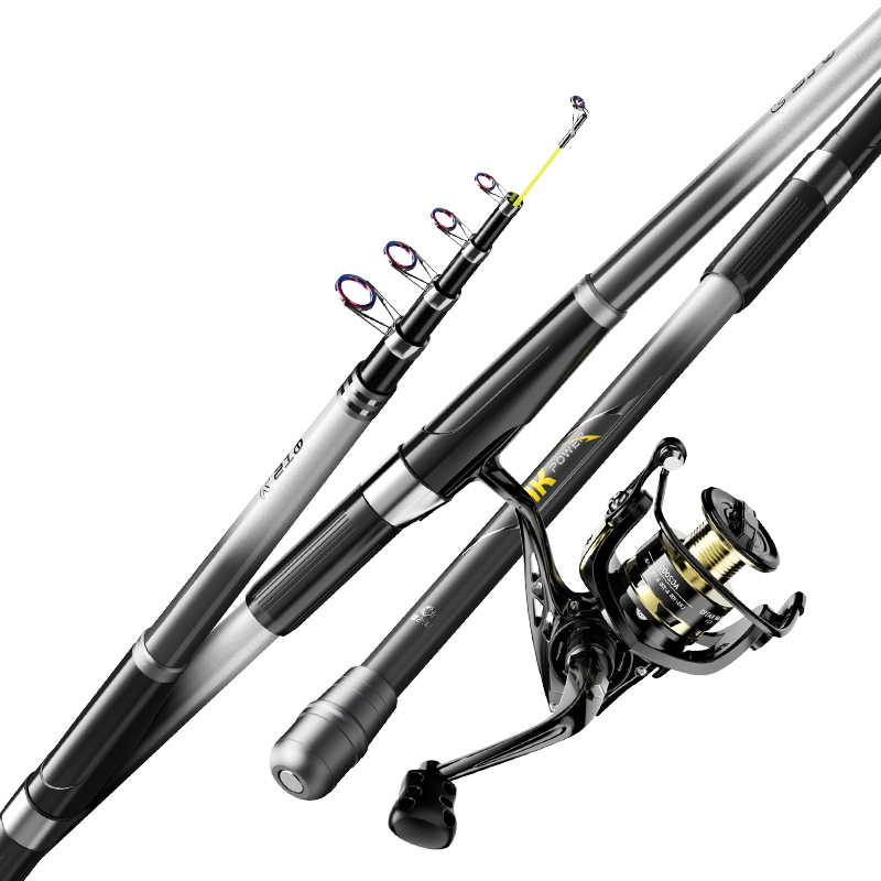Fishing Boat Fiberglass - Fiberglass Telescopic Surf Fishing Rod, Long