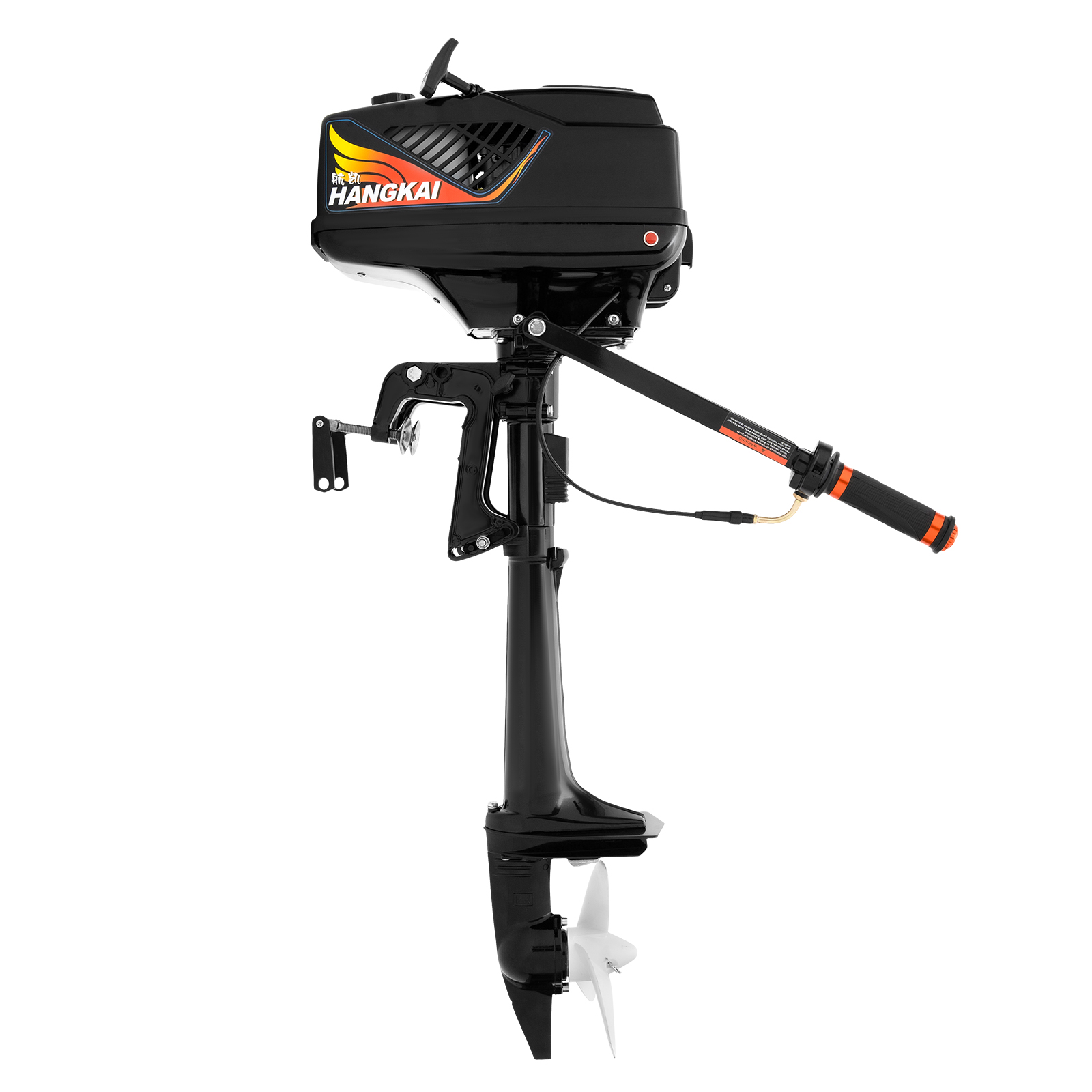 2-Stroke, 3.6 HP Outboard Moto - Fishing Boat Outboard Motor ulasan dan harga