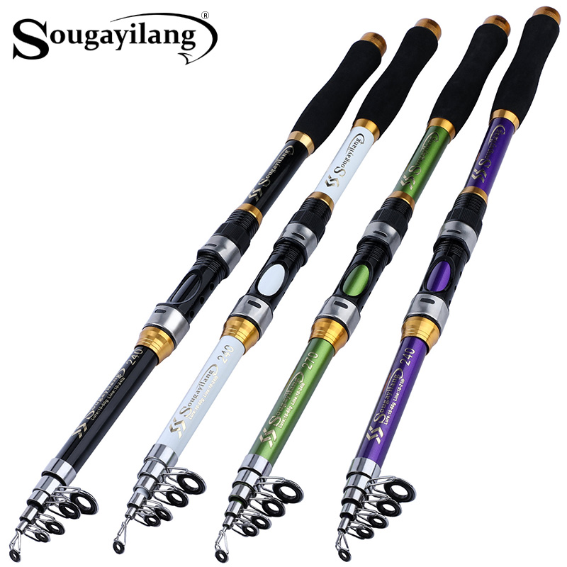 Sougayilang 4 Colors Telescopi - Fishing Boat Fiberglass ulasan dan harga
