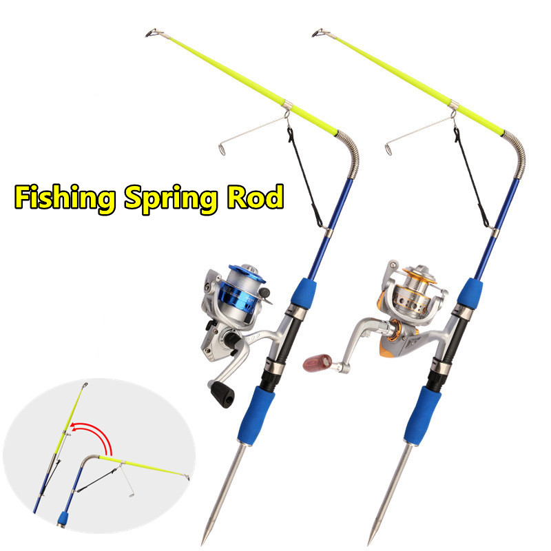 Automatic Fishing Spring Rod U - Fishing Boat Fiberglass ulasan dan harga