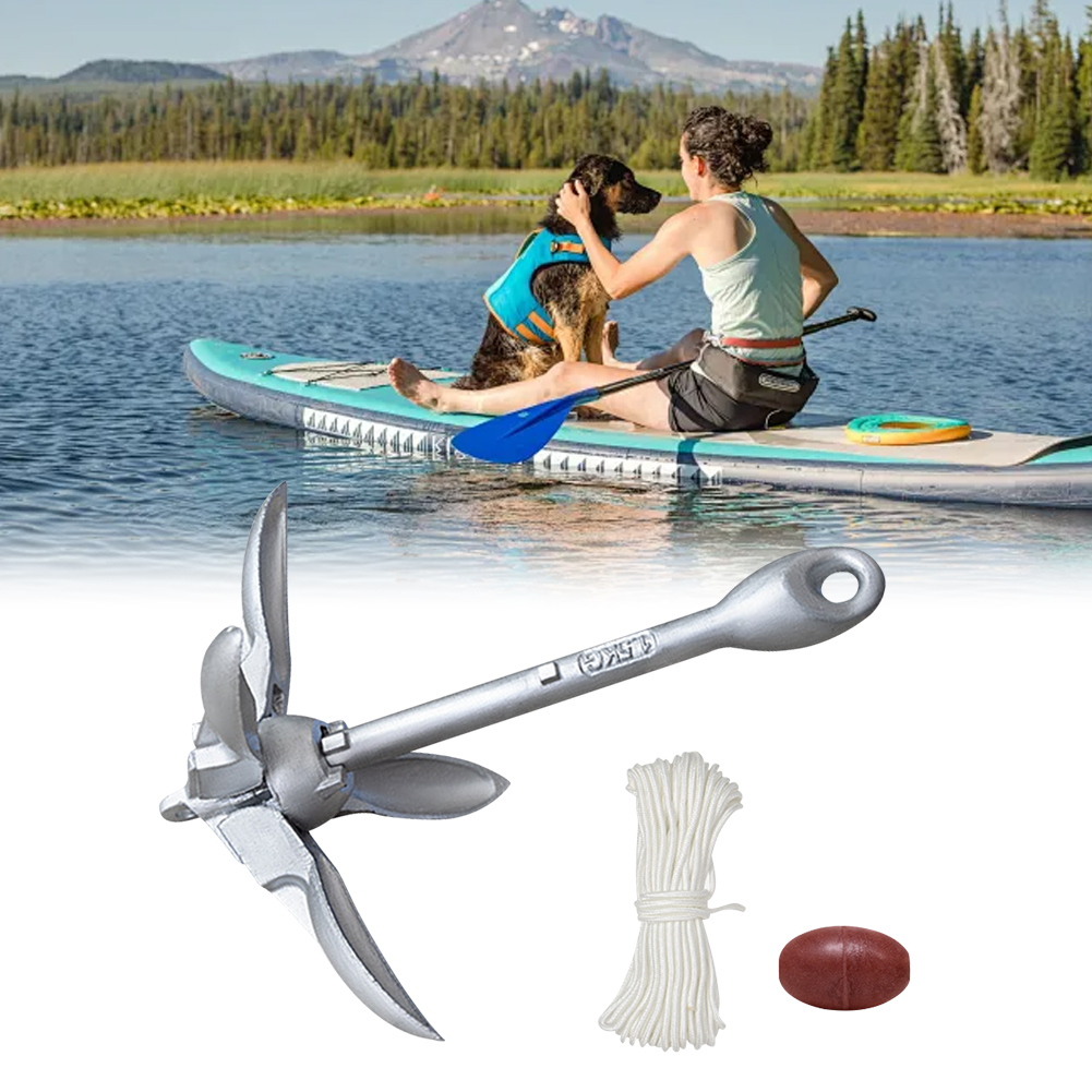 0.7/1.5KG Grapnel Anchor Folda - Fishing Boat Anchor ulasan dan harga