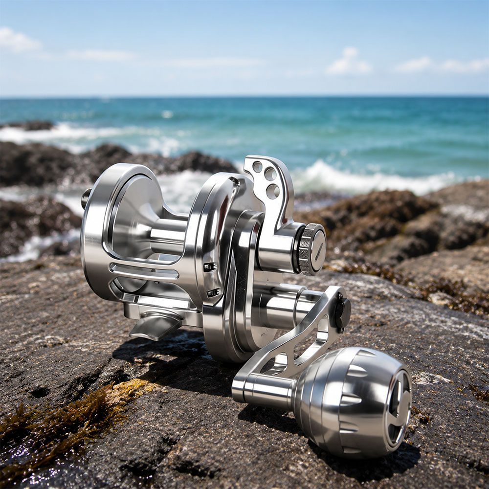 Saltwater Trolling Reel High S - Fishing Boat Steering Wheel ulasan dan harga